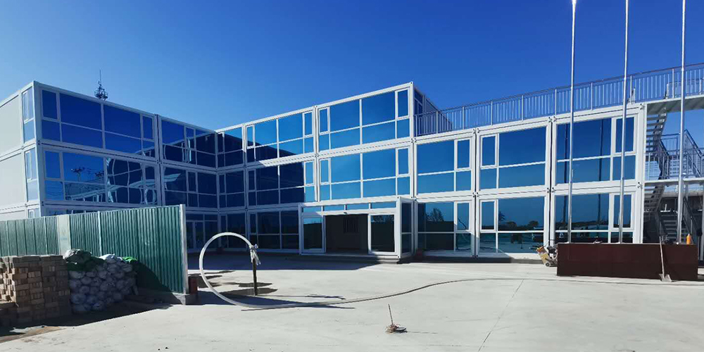 玻璃幕墻板房案例 玻璃幕墻板房案例